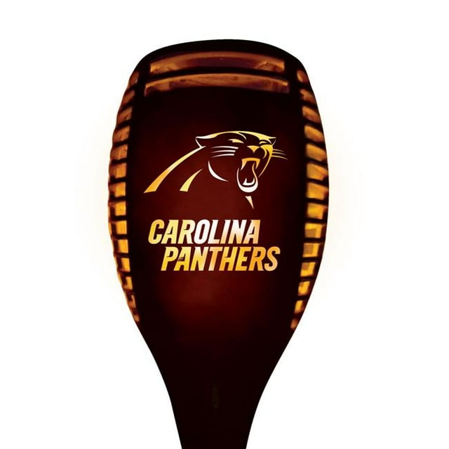 Team Pride SOLTRCAR NFL Carolina Panthers Team LED Solar Torch