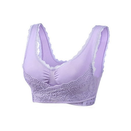 

Kunxin Solid Color Women Seamless Cross Anti-sagging Sports Bra Yoga Bralette Underwear