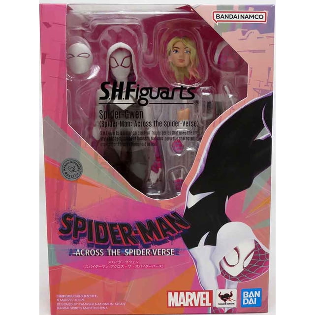 Spider-Man Across the Spider-Verse 6 Inch Action Figure S.H. Figuarts - Spider-Gwen Reissue