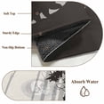 thumbnail image 6 of Forest Bear Area Rug 6x9 FT, Non Slip Living Room Throw Carpet, Black Grey Country Farmhouse Nature Tree Washable Soft Large Floor Carpet Non-Shedding Rug for Bedroom Dining Room Play Room, 6 of 9