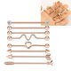 thumbnail image 4 of Industrial Barbell pendiente cartílago cuerpo Piercing joyería tapones 38mm 1-1/2 pulgadas - Sunnimix Aretes de acero inoxidable, 4 of 6
