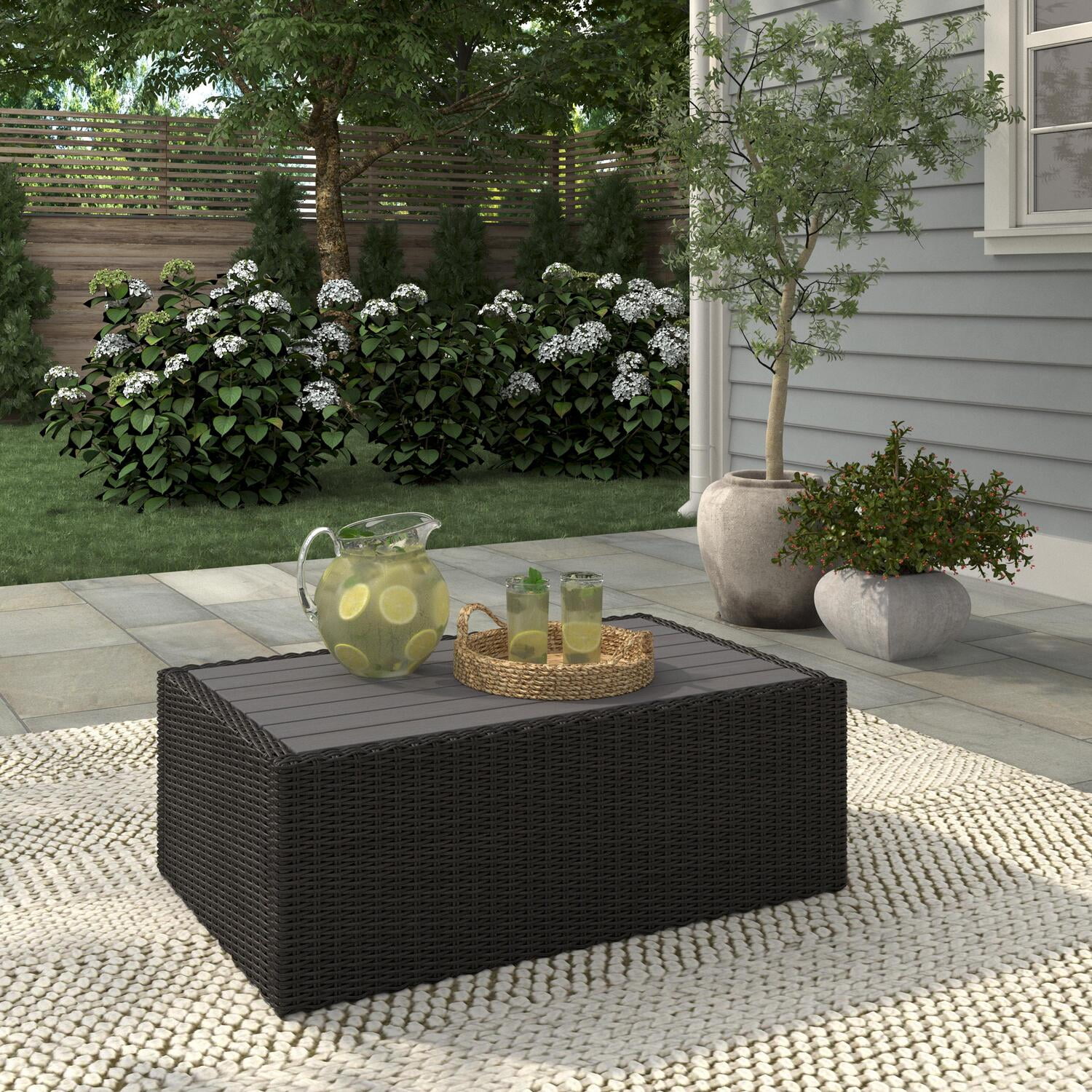 Glenwillow Home Portland Outdoor Coffee Table