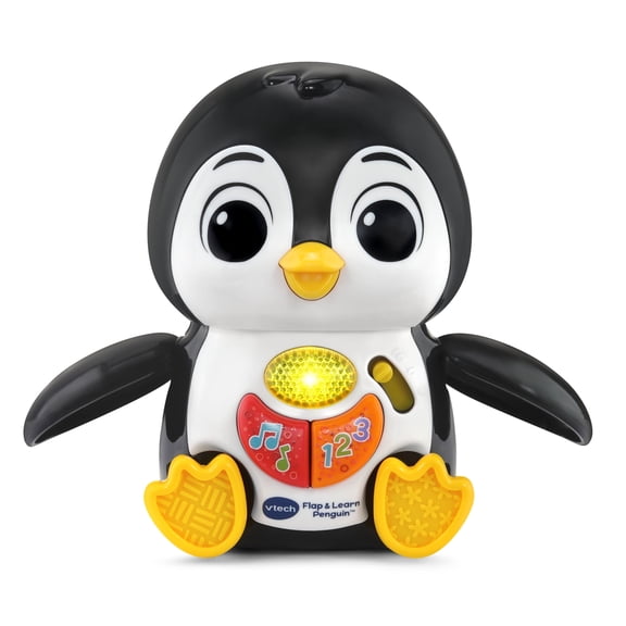 VTech Flap & Learn Penguin Interactive Learning Toy for Toddlers, Ages 12–36 Months