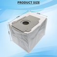 thumbnail image 2 of Paquete de 10 bolsas de aspiradora de repuesto para iRobot Roomba i&s Series i (7150) i7+ i7 Plus (7550) i3+ (3550) i6+ (6550) i8+ (8550) s9 (9150) s9 Plus (9550), 955020) Eliminación automática de suciedad Clean Base de bolsas Vhermosa, 2 of 5