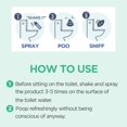 thumbnail image 3 of Spray de baño Pooretty Pre-Poo Aromatic Bathroom, 50 ml, 3 of 7