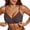 Coffee, variant on Women's Jelly Bras No Underwire V Neck Scalloped Trim Bust Lifting Buttery Soft T-Shirt Bras Seamless Full Coverage Bras with Adjustable Thin Straps Brown S
