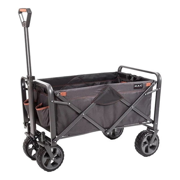Carrito Plegable Con Red Mac Sports XL Soporta 159 Kg