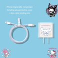 thumbnail image 1 of Funda protectora Kawaii Sanrio Hello Kitty Kuromi Cinnamoroll con dibujos animados para Iphone, cargador de línea de datos de 20W, resistente al desgaste, regalo de Festival Fivean unisex, 1 of 2
