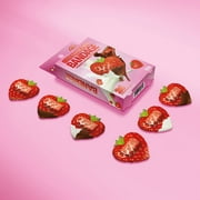 BioSwiss Bandages, Strawberry Shaped Self Adhesive Bandages, Latex Free Sterile Wound Care, Fun First Aid Kit Supplies for Kids and Adults, 24 Count