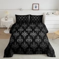 thumbnail image 2 of Castle Fairy Bohemian Gradient Damask Full Size Comforter Sets,Flower Bedding Sets, 2 of 8
