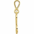thumbnail image 2 of 10K Yellow Gold Initial K Pendant Made In United States 10c242/k, 2 of 5