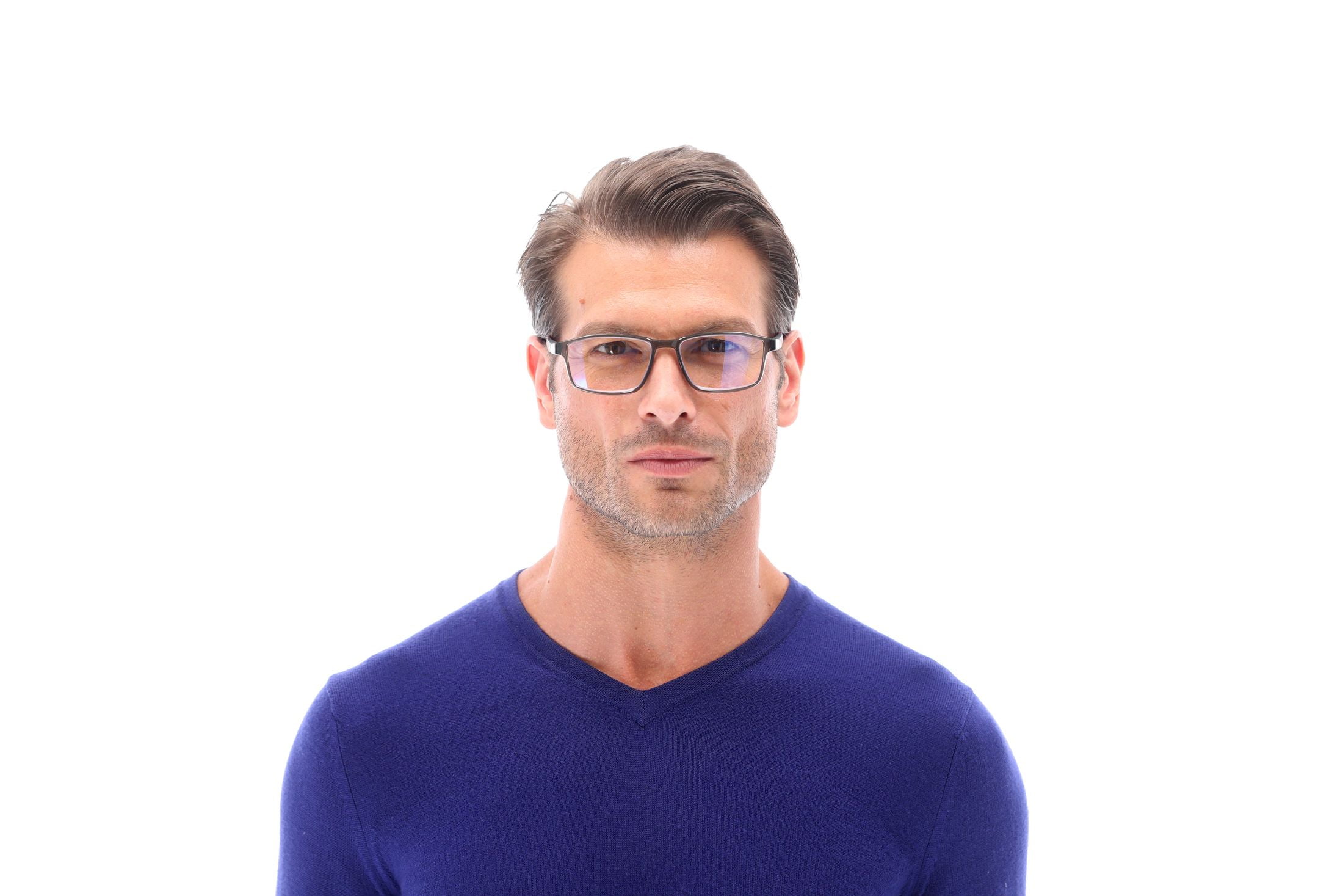 SAV Sportex Reading Glasses, Semi-Rimless Sport Frame, AR4150, +2.50, Sport Red