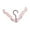 Hot Pink, variant on Leodye 1PCS Travel Portable Foldable Hanger Household Anti Skid Windproof Clothes Hanger for Travel and Home Use -6.30 × 2.13 × 0.59 IN