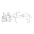 thumbnail image 4 of Abbracc Fashion LED Party Neon Sign Lamp for Festival Wedding Party Halloween Decoration, 4 of 9