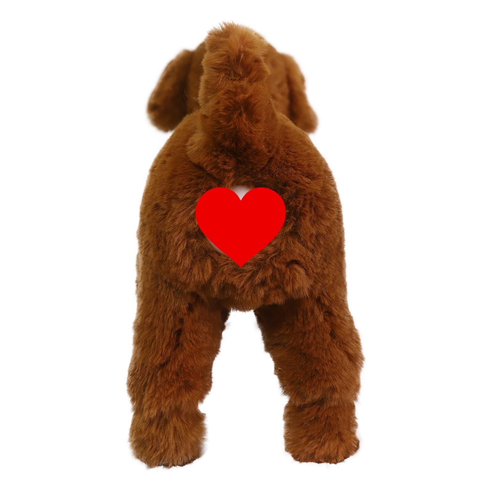 uvwlwu Realistic Female Companion Silicone Channel Dog Toy for Male Heat Cycle Release Height Adjustable Anxiety Interactive Pet Supplies(C)