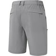 thumbnail image 3 of NEIKU Men's Hiking Cargo Shorts 9" Lightweight Outdoor Work Shorts Travel Golf Camping Casual with 6 Pockets, 3 of 9