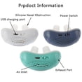 thumbnail image 3 of Dispositivo de ayuda antironquidos eléctrico micro Apnea del sueño Stop Snore Stopper, 3 of 5