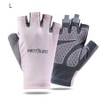 thumbnail image 2 of Non-slip Half Finger Gloves with Wrist Wrap Support Padded Fitness Short Open, 2 of 2