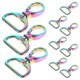 thumbnail image 4 of Durable D Ring Key Chains Bulk 10pcs Keychain Buckles for DIY Crafts Portable Strap Clips for Handbags Purses Accessories, 4 of 5
