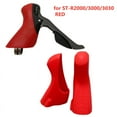 thumbnail image 2 of Silicone Shift Lever Protective Covers for Shimano Claris R2000 & SORA R3000 - Durable, Easy Install, Compact Design - Green Pair for Enhanced Bike Shifter Protection & Performance, 2 of 6
