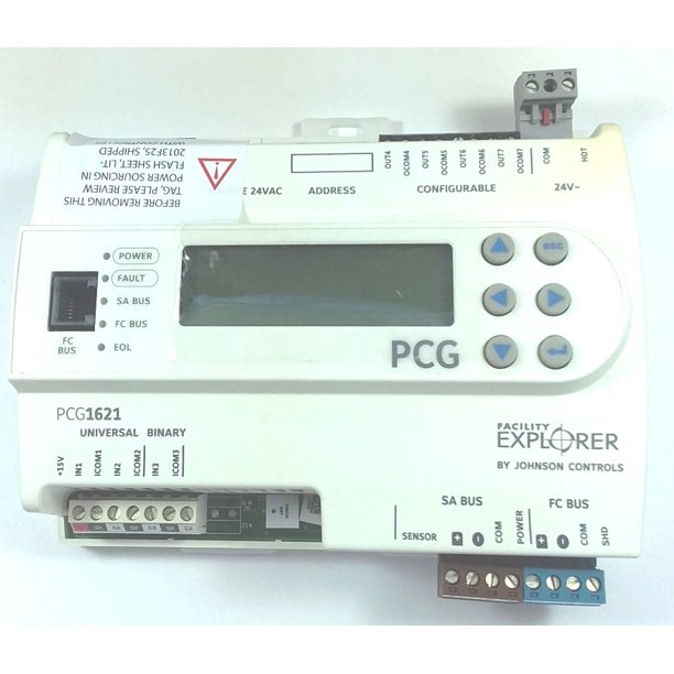 Johnson Controls FXPCG16210 Programmible Controller w display
