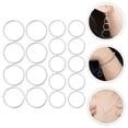 thumbnail image 5 of 40pcs Círculo de arete redondo Encantos Hollow Charms Pendants para hacer joyas, 5 of 5