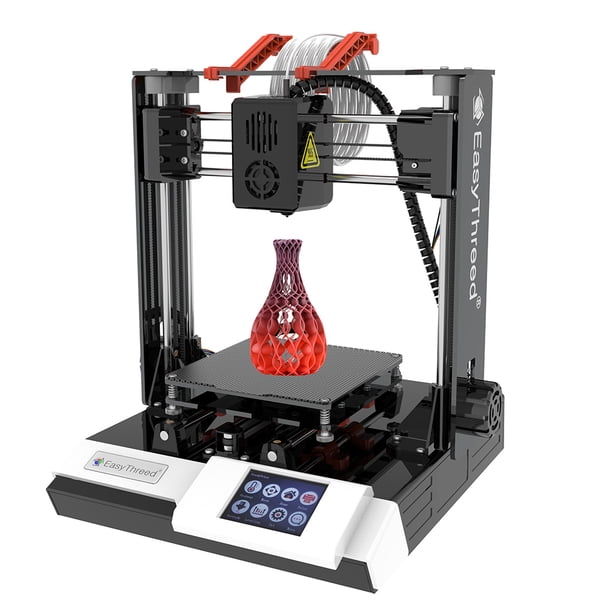 Impresora 3D Impresora 3D EasyThreed K6 Plus Máquina de impresión de escritorio FDM 150x150x150 mm/5,9x5,9x5,9 pulgadas Tamaño de impresión Plataforma extraíble con control de pantalla táctil Imp