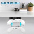 thumbnail image 5 of Game Controller Holder, Wall Mount/Controller Stand, 2-Pack, Hanging Handle Organizer for Xbox Series X, Switch, 5 of 5