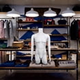 thumbnail image 2 of Maniquí Exhibidor De Torso Con Brazos Masculino Plastico EXPOR MT2, 2 of 4
