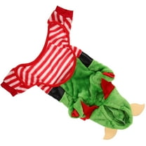 NICEXMAS Funny Dog Clothes Dog Elf Costume Multi Comfortable Wear 1Pack