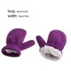 thumbnail image 3 of Qarigey Juego de manoplas para sombreros Buena resistencia a las arrugas Gorras Guantes Kits Suministros de ropa Regalos de cumpleaños para Sombreros morado oscuro, 3 of 6