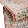 thumbnail image 5 of Rugs.com Newport Collection Rug – 5' 3 x 8' Oval Red Medium Rug Perfect For Living Rooms, Large Dining Rooms, Open Floorplans, 5 of 9