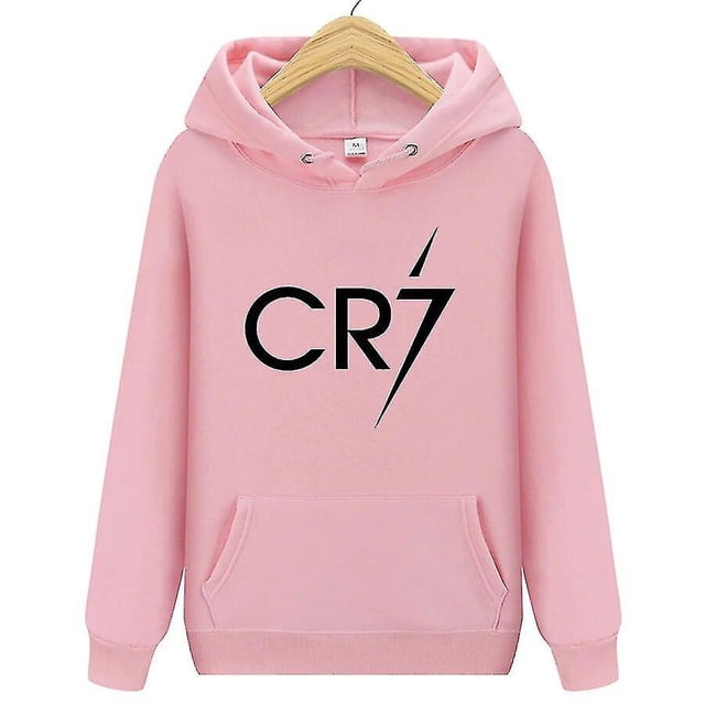 Cr7 Imprimé Mode Urbaine Star du Football Hommes Femmes Chandails en Molleton Mode Chandails à Capuchon Tops