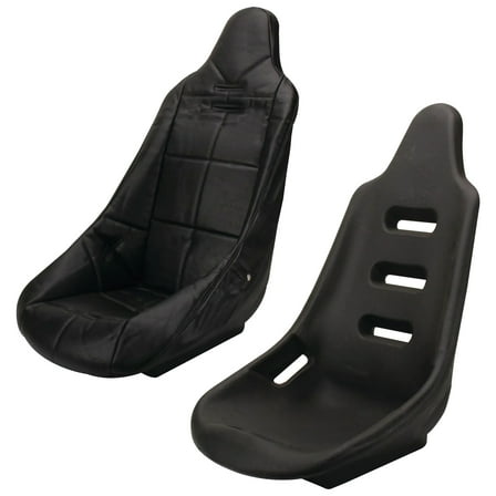 High Back Comfort Bucket Seat w/ Matching Seat Cover