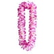 thumbnail image 1 of Collar hawaiano de flores Lei: material de seda suave, diseño ajustable y multiusos; decoración para fiestas, luaus, eventos en la playa y bodas, 1 of 3