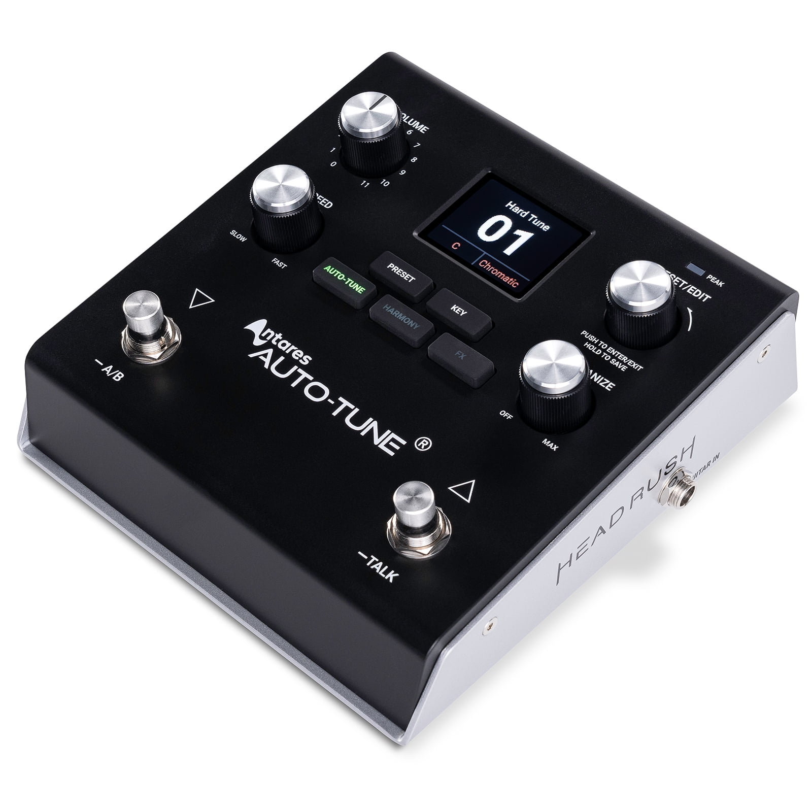 Headrush VX5 Vocal Processing Pedal with AutoTune by Antares with Cables Package