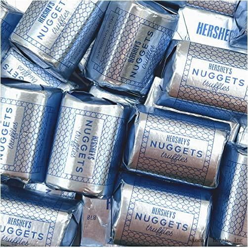 HERSHEY's NUGGETS Milk Chocolate Truffles Candy Bars, 2 Pound Bag