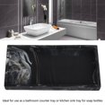 thumbnail image 3 of Kitchen Sink Countertop Organizer, Countertop Vanity Tray Silicone Storage Tray Sink Vanity  Dispenser Tray Plate Holder, 3 of 8