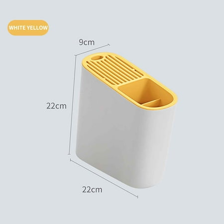 

KKCXFJX Hot Gifts Kitchenware Knife Holder Chopsticks Cage Multi Functional Integrated Kitchen Knife Holder Knife Holder Household