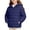 Navy, variant on KyCheLot Boys Girls Zip up Jacket Solid Color Long Sleeve Hooded Outerwear Kids Winter Warm Windproof Coats