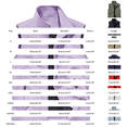 thumbnail image 4 of Awwp Men's Lightweight Vest Sleeveless Outdoor Work Jacket for Travel Hiking Running Multi-Pocket Utility Vest Purple Size: L, 4 of 7