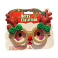 thumbnail image 4 of Gafas navideñas Macarena monturas de disfraz Arco Astas Rojo, 4 of 8