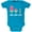 Blue, variant on Summer Sun Ice Pop Watermelon Nom Nom Nom Soft Baby One Piece Kelly Green 18 Month