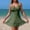 Army Green, variant on Swin Swimsuit Women One Piece Swimdress Swimsuits for Women Swim Dress Cute Modest Skirt Bathing Suit, Wine