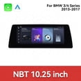 thumbnail image 2 of ZWNAV Ultra-Thin 10.25 Inch Wireless CarPlay+Android Auto Retain Original Car Function Car Radio Stereo Multimedia Receiver for BMW 3/4 Series 2013-2017 Compatible with Original Car NBT System, 2 of 11