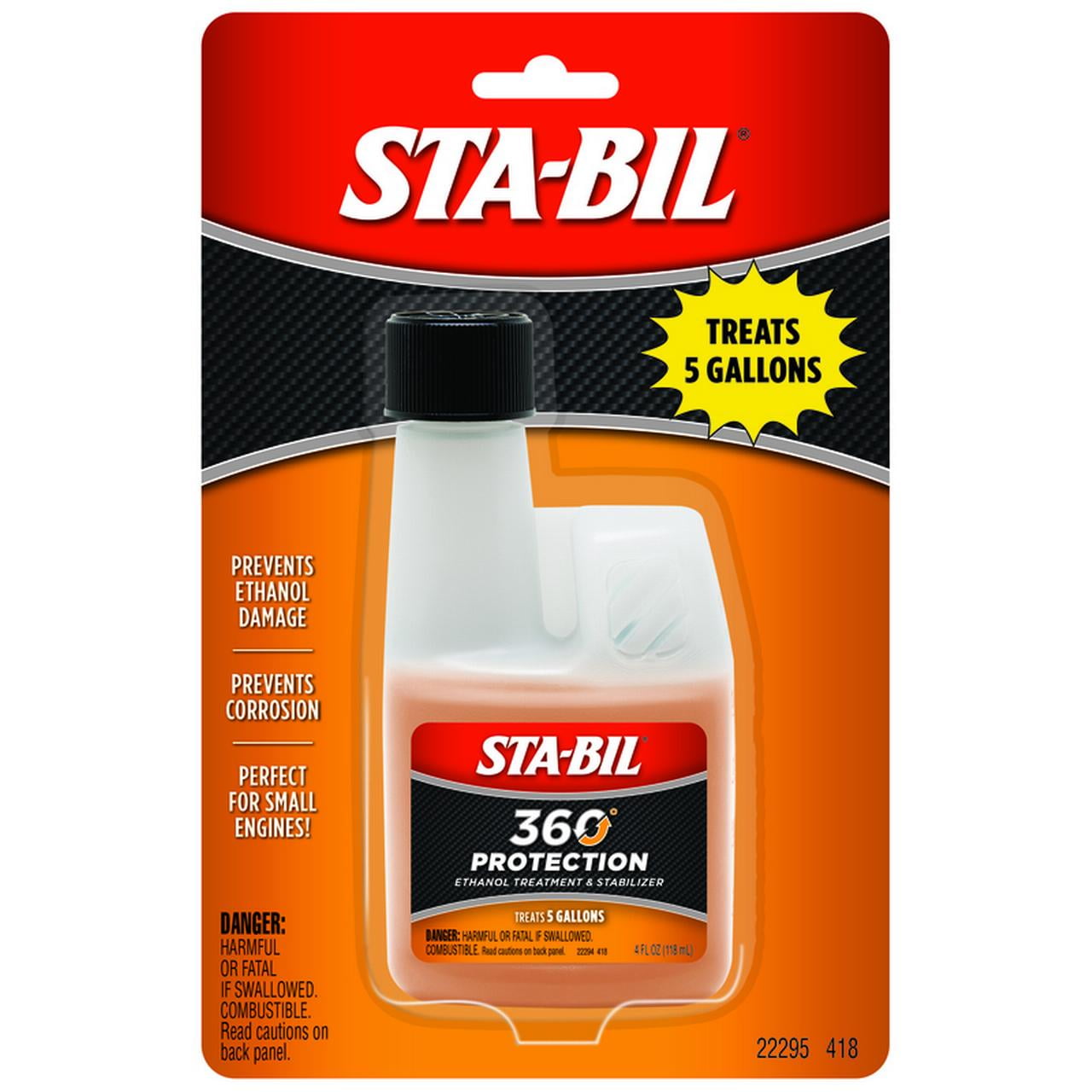 StaBil Ethanol/Gasoline Fuel Stabilizer 4 oz.