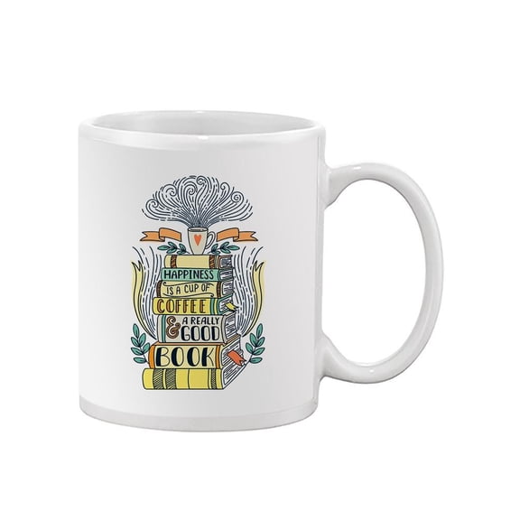 Cup Of Coffee And A Good Book Mug Unisex's -Image by Shutterstock
