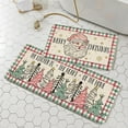 thumbnail image 6 of PALIFEUR Christmas Kitchen Rugs Set of 2, Christmas Stree Rugs, Non-Slip Kitchen Rug, Washable Kitchen Mats for Christmas Kitchen Decor Festival Holiday Party Decorations, 6 of 7