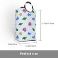 thumbnail image 2 of Salouo Sea Turtle Whale for Dirty Clothes Hamper,Extra Large Hamper Basket Bin 1-Pack Big Laundry Baskets with Handles Laundry Hampers Fits for Bedroom & Living Room, 2 of 5