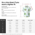 thumbnail image 5 of Fotbe Kawaii Frogs Camisa Estampada de Manga Corta para Hombre, Casual de Verano, Estilo Playero, Sin Arrugas-3X-Large, 5 of 5